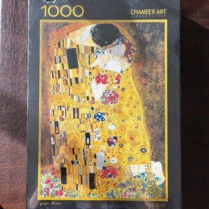 NWT 1000 Piece Gustav Klimt "The Kiss" Puzzle from Japan